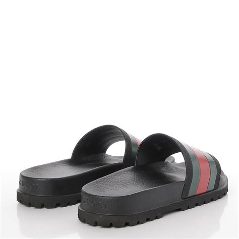 gucci men's pursuit 72 rubber slides|Gucci 72 rubber slides.